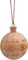 Wooden Ball Christmas Ornaments, Festive Hanging Holiday Décor, Assorted Designs, 2.4 Inches